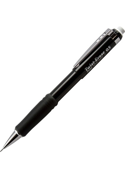 Pentel Versatil Kalem Twıst Metal Klipsli Büyük Boy Silgili 0.5 mm QE515-AX
