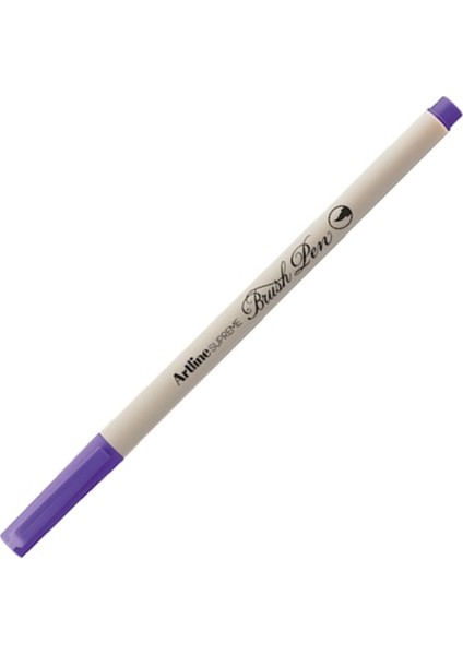 Artline Supreme Brush Uçlu Kalem Fosforlu Mor(12 Li Paket) Lv-A-Epfs-F Brı Purple
