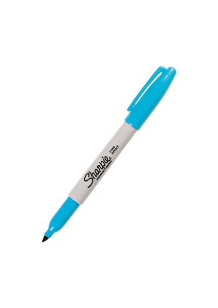 Sharpie Markör Permanent Fine Yuvarlak Uçlu T.mavi (12 Li)