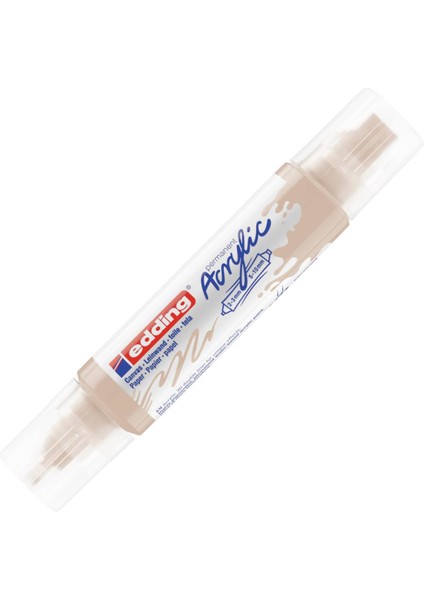 Edding Akrilik 3D Double Liner Bej 255-5-PKT