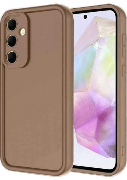 Samsung Galaxy A26 Kılıf Viera Silikon - Kahverengi