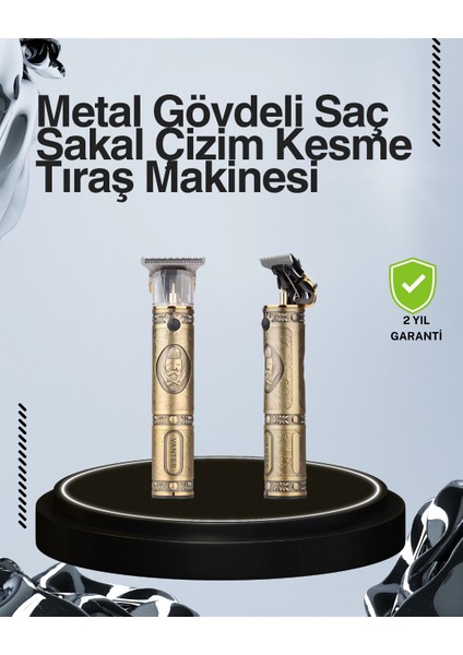 Bfs Kompakt Tasarımlı, Uzun Pil Ömürlü Saç Sakal Kesme Makinesi