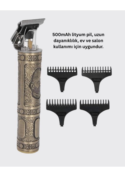 Bfs Kompakt Tasarımlı, Uzun Pil Ömürlü Saç Sakal Kesme Makinesi fırsatları