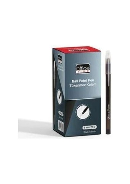 Offıce Tıme Tükenmez Kalem Siyah 3023-50-PKT
