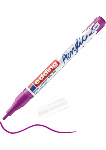 Edding Markör Akrilik Ince Uçlu Orman Meyvesi 910-10-LI-PKT