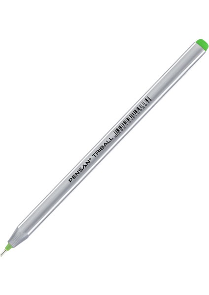 Pensan Tükenmez Kalem Triball 1.0 mm Bilye Uç Açık Yeşil 12 Li 1003-12-LI-PKT
