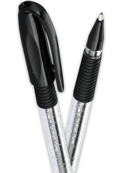 Pensan Jel Kalem Jely Glıtter Simli Siyah 2800-12-PKT