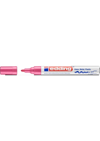 Edding Dekor Boya Yuvarlak Uçlu 2-4 mm Pembe 750CR-10-LI-PKT fiyatları