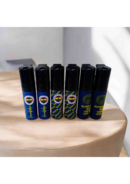 Lisanslı Fenerbahçe Rüzgar Turbo Jet Çakmak 6 Adet
