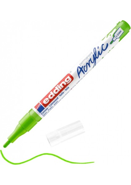 Edding Markör Akrilik Ince Uçlu Sarı-Yeşil 927-10-LI-PKT