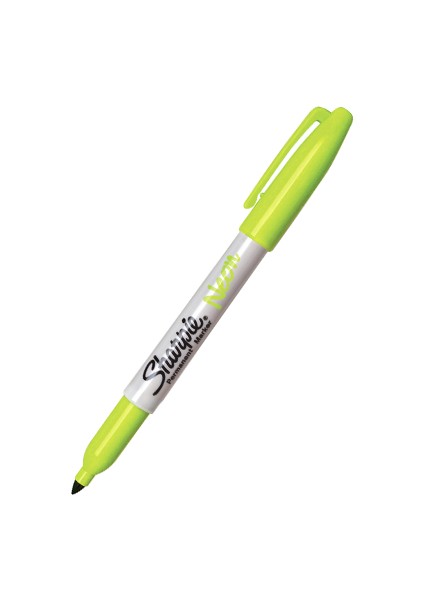 Sharpie Markör (12 Li) Permanent Neon Fosforlu Yeşil 1881134 fiyatları