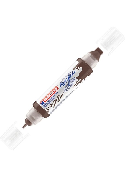 Edding Akrilik 3D Double Lıner Çikolata Kahvesi 907 5 Adet