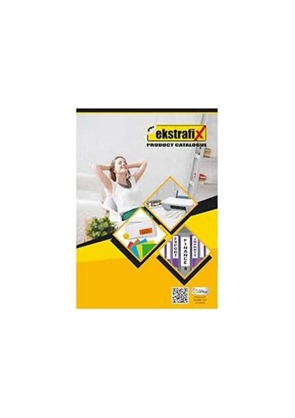 Ekstrafix Ofis Etiketi 12X17 mm 10 Lu Beyaz SC-012 B