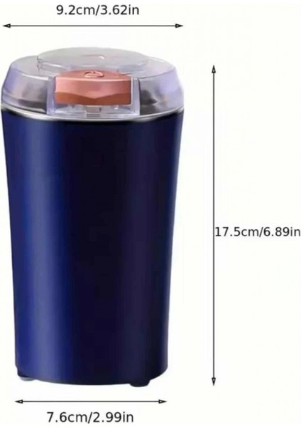 Ieg Kahve ve Baharat Öğütücü Kolay Temizlenebilir Paslanmaz Çelik Taşınabilir fırsatları