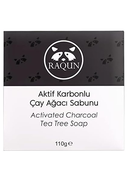 Raqun Doğal Aktif Karbonlu Çay Ağacı Sabunu (110 Gr) modelleri