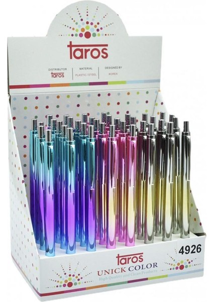 Unick Color Yuvarlak Gökkuşağı Kalem 48 Li 4926