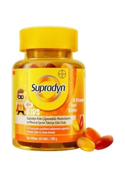 Supradyn Kids Magic Beans 60TR