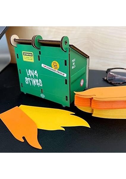 Not Kartlı Masa Çöp Kutusu, Çeşitli (5280917) fiyatları