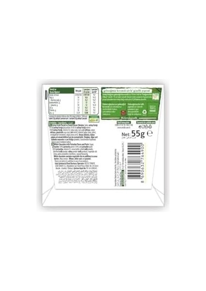 Nestlé Damak Ezme Antep Fıstığı Parçalı ve Ezmeli Beyaz Çikolata 6 x 55G fiyatları