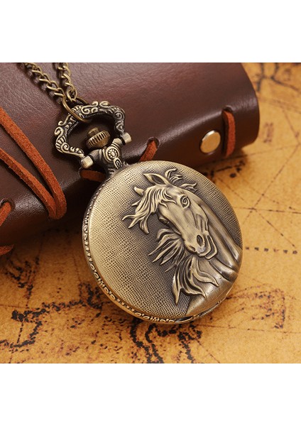 At Büstü Köstekli Saat 2