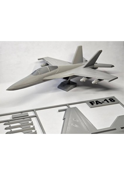 F-18 Uçak Kit Card Maket Oyuncak modelleri