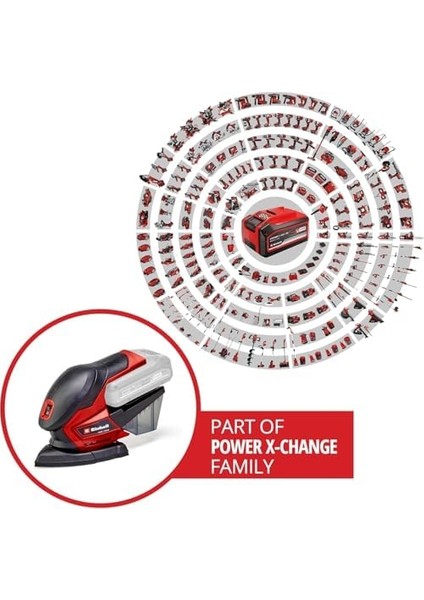 Te-Os 18/150 Li Solo, Çok Amaçlı Zımpara modelleri