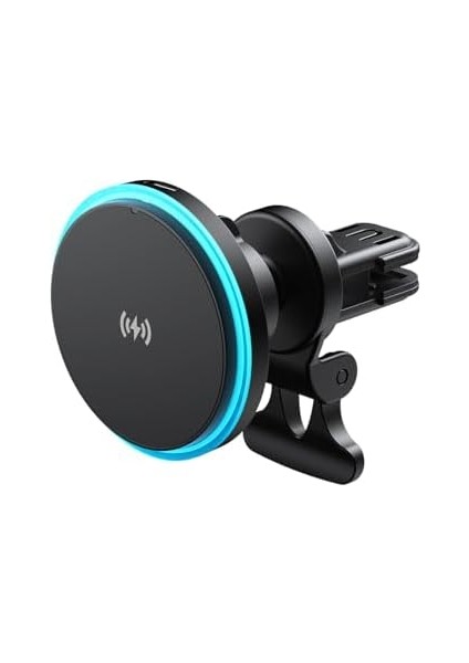Hkm Tech Mag 15W Kablosuz Hızlı Şarj, Magsafe Uyumlu Mıknatıslı Araç Içi Telefon Tutucu ve Şarjı modelleri