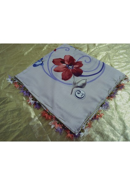 ve Reyhan El Emeği Iğne Oyası Yazma , Fular ,yemeni, Mevlit Örtüsü ,hediyelik 4 Kenarı Oyalı