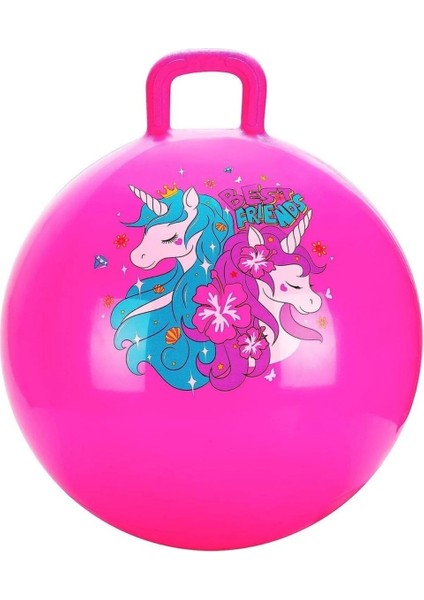 Casper Zıp Zıp Top Zıplama Topu Çocuk Pilates 90 kg Taşıma