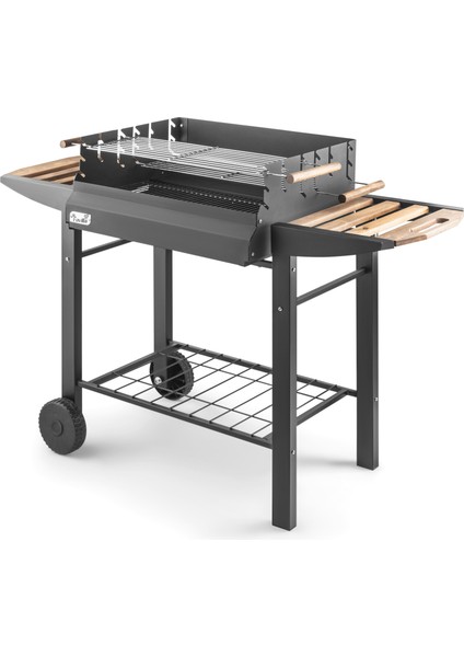 Kömürlü Barbekü Mangal (Önlük Hediyeli)