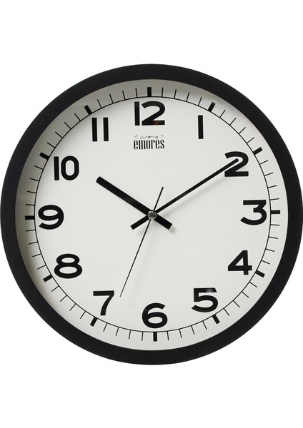 31 cm Akar Saniye Sessiz Mekanizma Duvar Saati