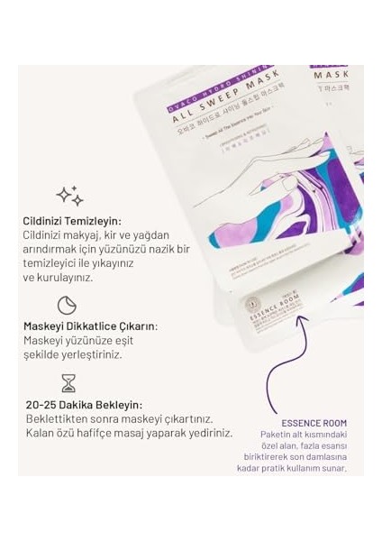 Ovaco Aydınlatan ve Canlandıran Yaprak Yüz Maskesi, Niacinamide ve Meyve Özleri ile Hydro Shining Etkisi, Nemlendirme ve Parlaklık Sağlayan Cilt Bakım Maskesi modelleri