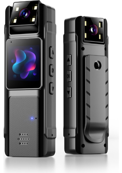 Mini Vücud Kamera 1080P Wifi Dijital Gece Görüş 180 Derece Rotasyon Cep Kamera