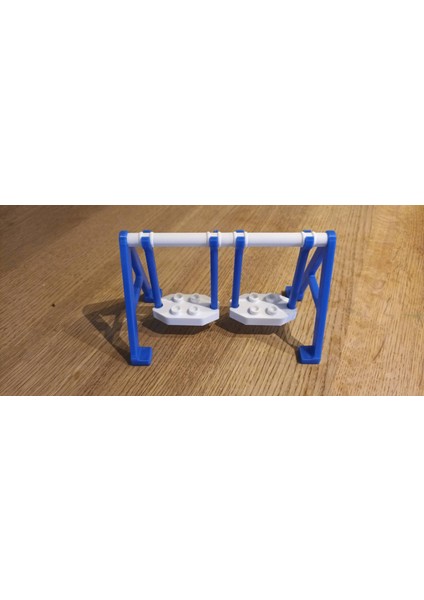Yapı Blok Uyumlu Salıncak | 3D Yazıcı Üretimi | Salıncak 2 Oturaklı