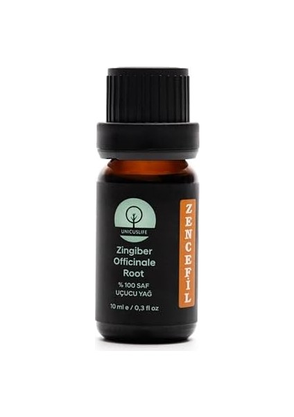 Unicuslife% 100 Saf Doğal Zencefil Yağı (Seyreltilmemiş) 10 ml modelleri
