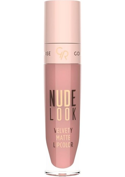 Nude Look Velvety Matte Lipcolor Likit No:03 Rosy Nude modelleri
