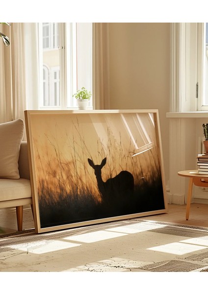 Geyik Silueti Poster indirimleri