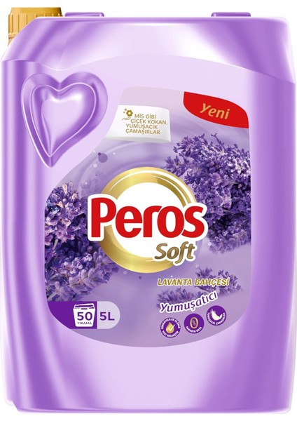 Peros Soft Yumuşatıcı Lavanta Bahçesi 5000 ml