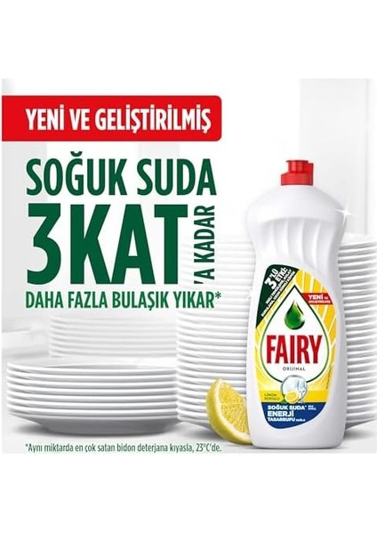 Fairy Orijinal Sıvı Bulaşık Deterjanı 1500 ml Limon Kokulu fiyatları