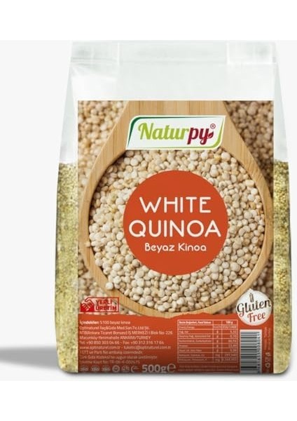 Naturpy Glutensiz Beyaz Kinoa
