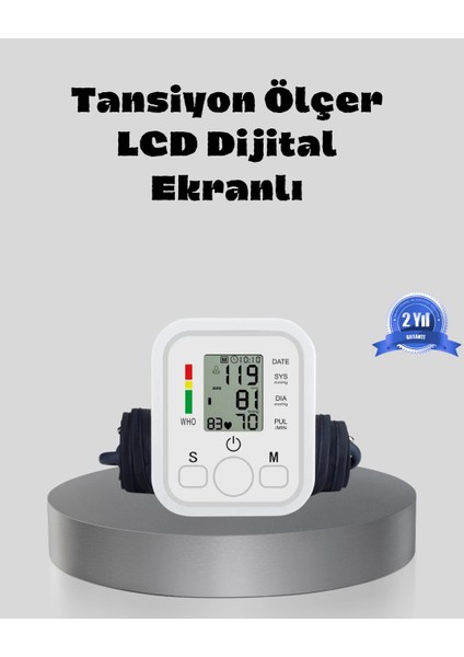 Üst Koldan Ölçüm Dijital Tansiyon Aleti – Ihb Aritmi Uyarılı ve Çift Hafızalı (Kopya)