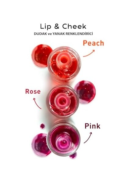 Doğal Görünümlü Dudak Ve Yanak Renklendirici Lip & Cheek Pink 11 ml fiyatları