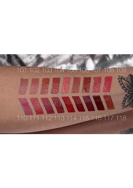 Soft&Matte Creamy Lipcolor No:108 1 Paket