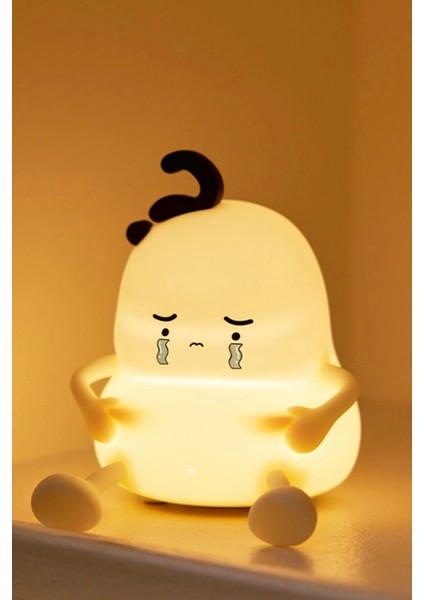 A001 Dekoratif Gece Lambası Üzgün Çocuk