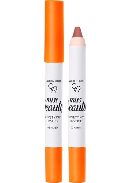 Miss Beauty Velvety Kıss Lıps. No:02 Naked