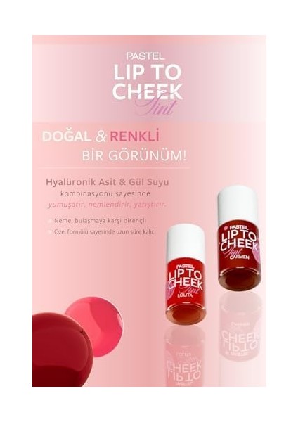 Lip To Cheek Tint 01 - Carmen