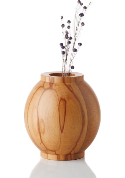 Poppy Ahşap Vazo& Dekoratif Obje