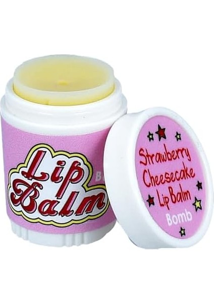 Bomb Cosmetics Strawberry Cheesecake Dudak Kremi 4,5g