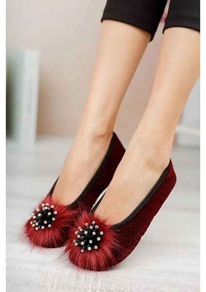 Kadın Ev Babeti Misafirlik Babeti Kadın Patik Çorap Panduf Ev Ayakkabısı Pisi Babet