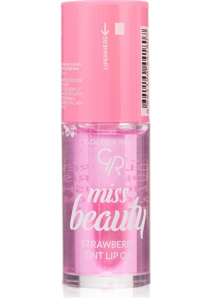 Miss Beauty Strawberry Tint Lip Oil
